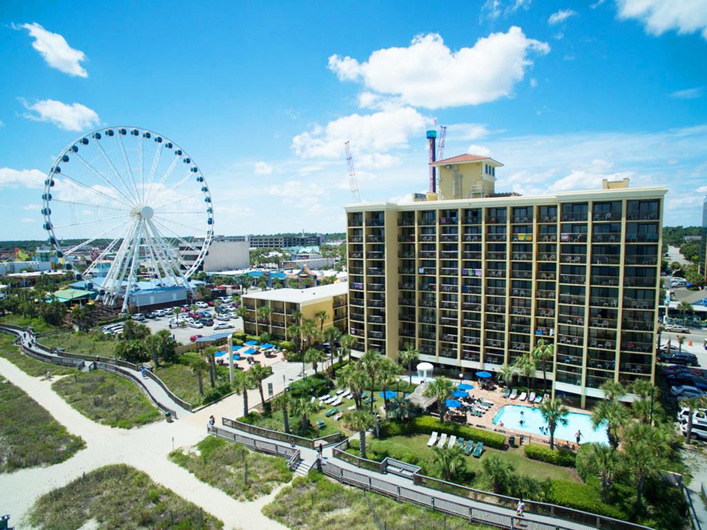 Holiday Pavilion Resort On The Boardwalk Myrtle Beach Exterior photo