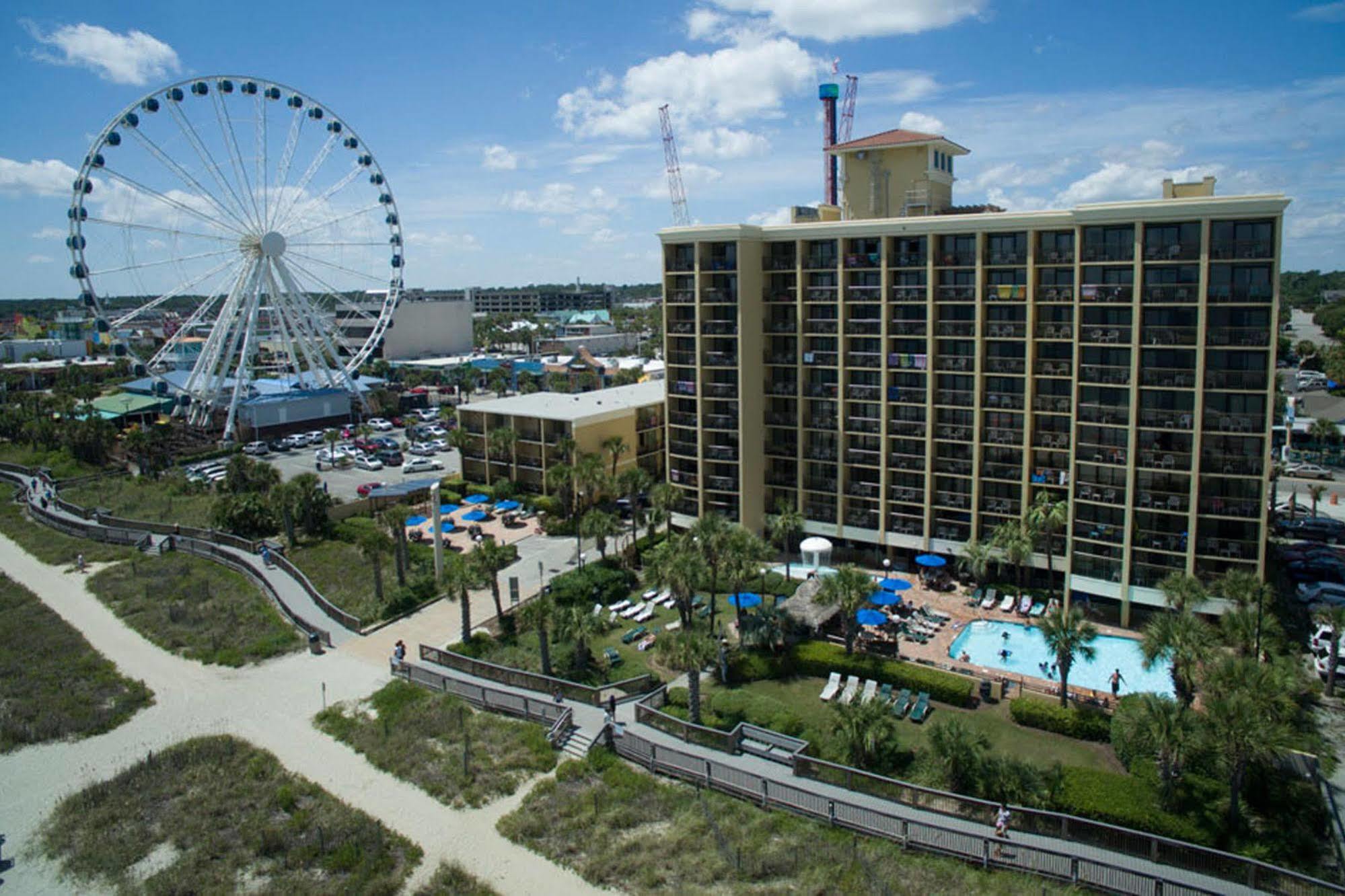 Holiday Pavilion Resort On The Boardwalk Myrtle Beach Exterior photo
